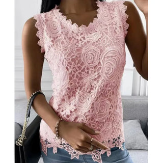 Blusa elegante de manga larga con aberturas