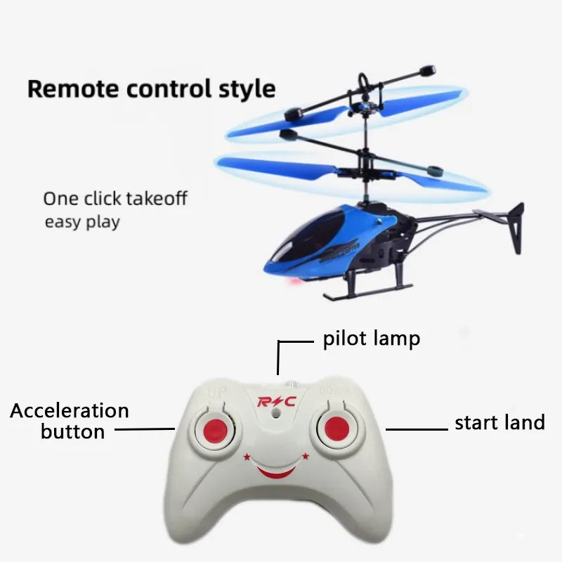 Rechargeable Mini Remote Safe Helicopters