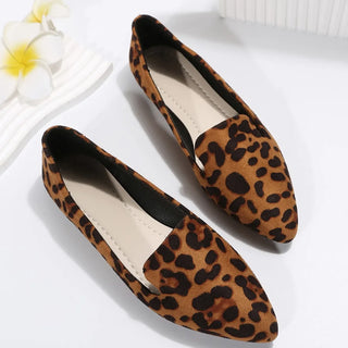 Comfortable Pointed Toe Flat Loafers