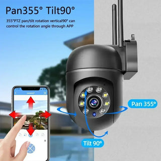 Outdoor Wi-fi Two Way Audio IP Camera