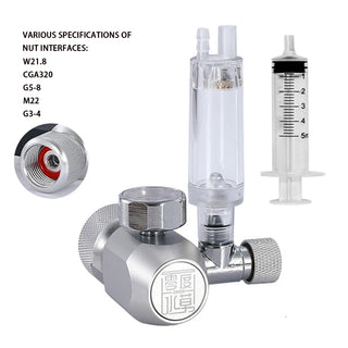 Aquarium CO2 Pressure Gauge Regulator