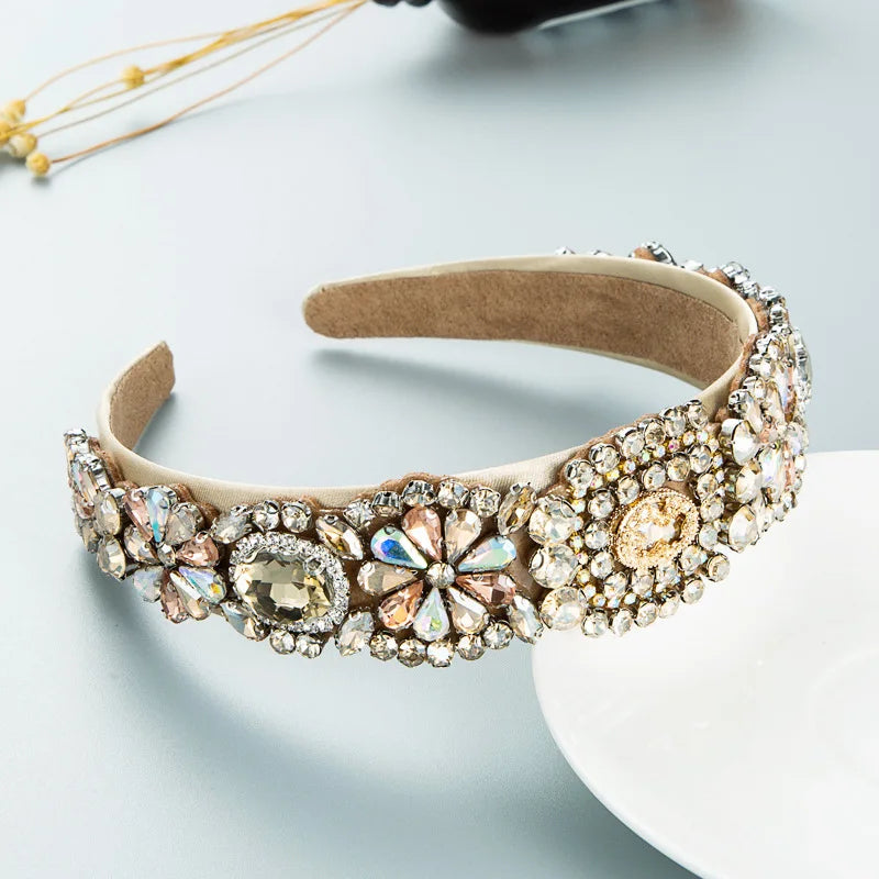 Luxury Rhinestone Headband Hair Accessories