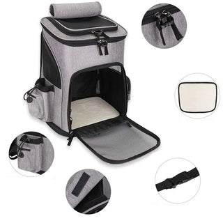 Expandable Foldable Backpack Pet Carrier