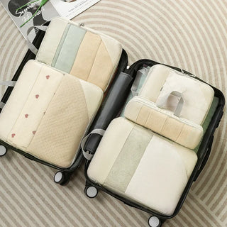 Compressible Packing Cubes Organizer Set