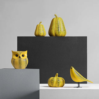 Figura decorativa de calabaza para escritorio