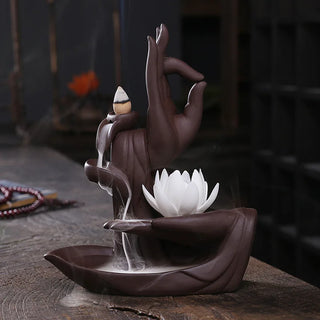 Ceramic Handicrafts Waterfall Incense Holder