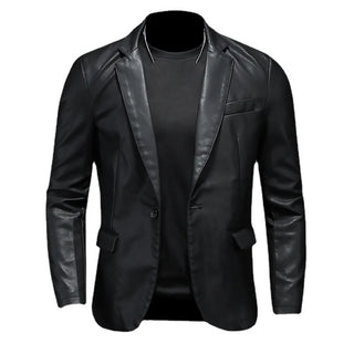 Chaqueta de cuero elegante para motociclistas de lujo