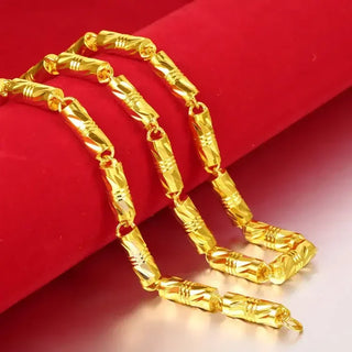 24K Personalized Gold Necklace