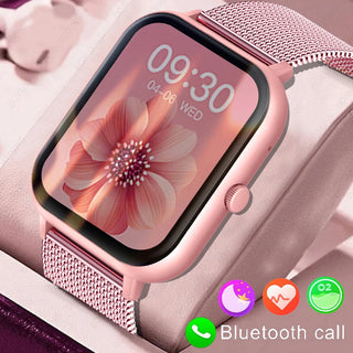 Reloj inteligente con llamadas y Bluetooth y rastreador de actividad física