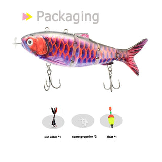 Multi Jointed Robotic Swimming Lure