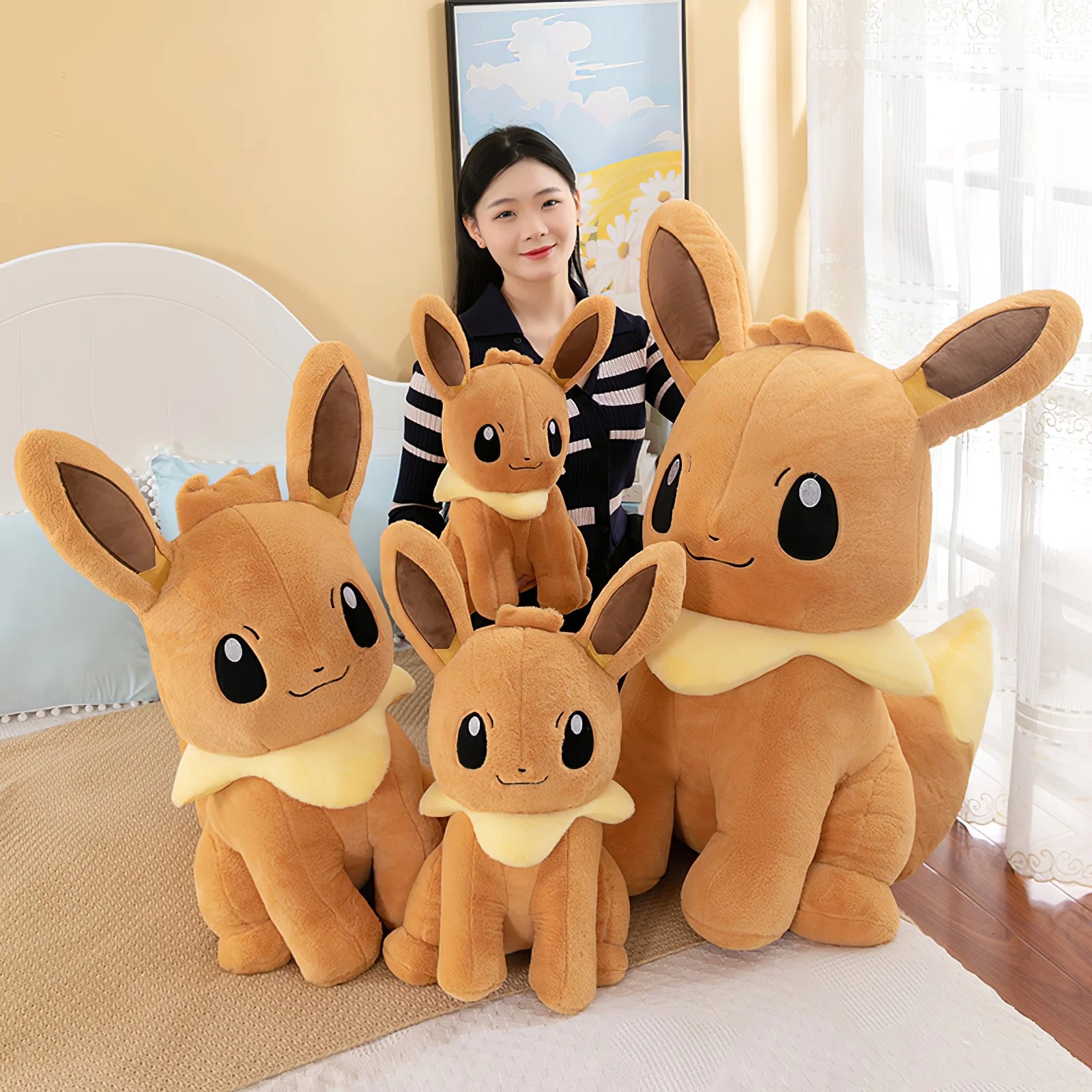 Anime Pokémon Pikachu Plush Toy