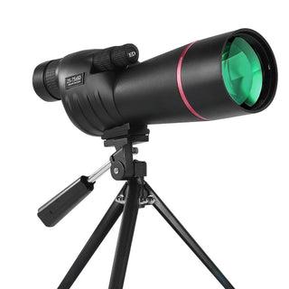 25-75x60 Spotting Scope HD Zoom Monocular Powerful Telescope Waterproof Long Range With Tripod For BirdWatching Shooting Camping