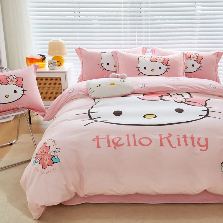 Hello Kitty Pure Cotton Duvet Set