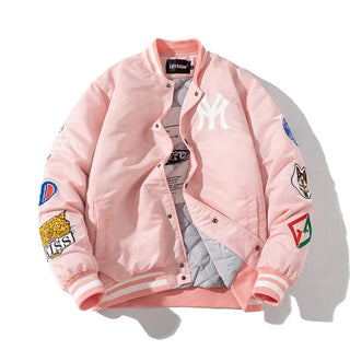 Embroidery Streetwear Bomber Jacket