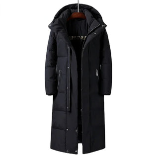 Extra Long Detachable Down Coat