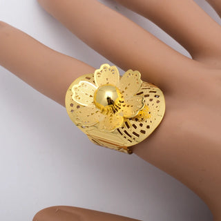 Conjuntos de joyas etíopes de lujo con motivos florales