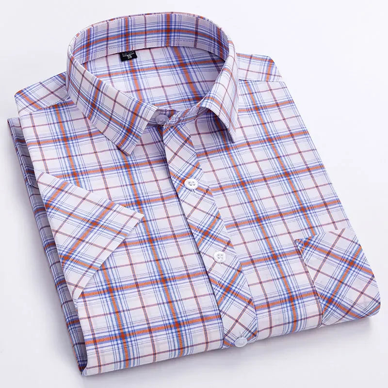 Luxury Standard Fit Checked Shirt