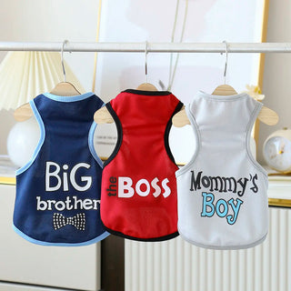 Thin Style Printed Pet Vest