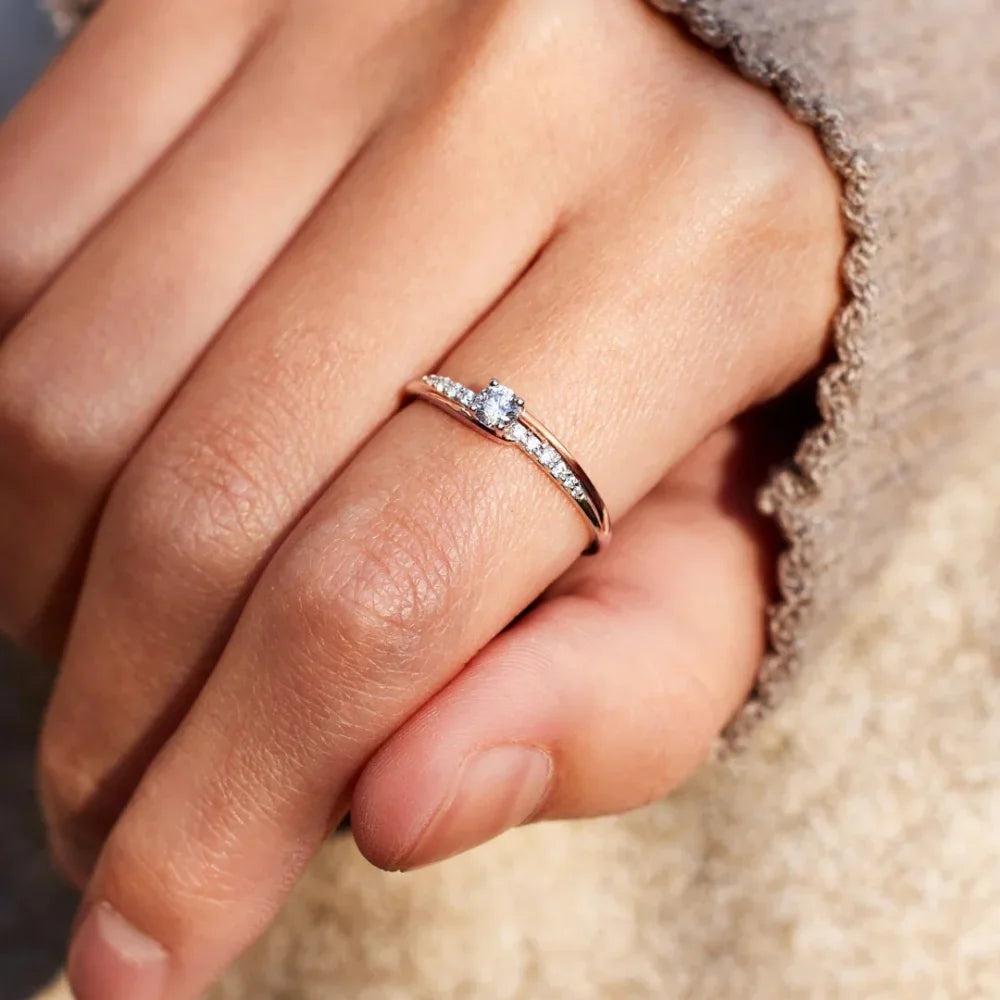 Exquisite Engagement Wedding Rings