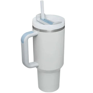 Reusable Vacuum Tumbler With Straw