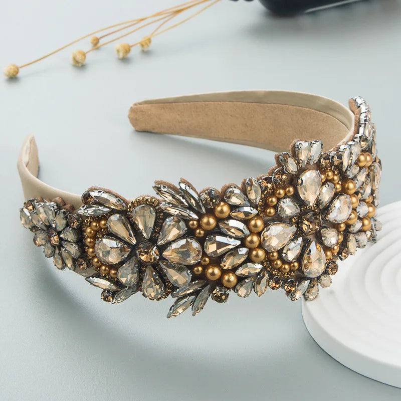 Luxury Rhinestone Headband Hair Accessories