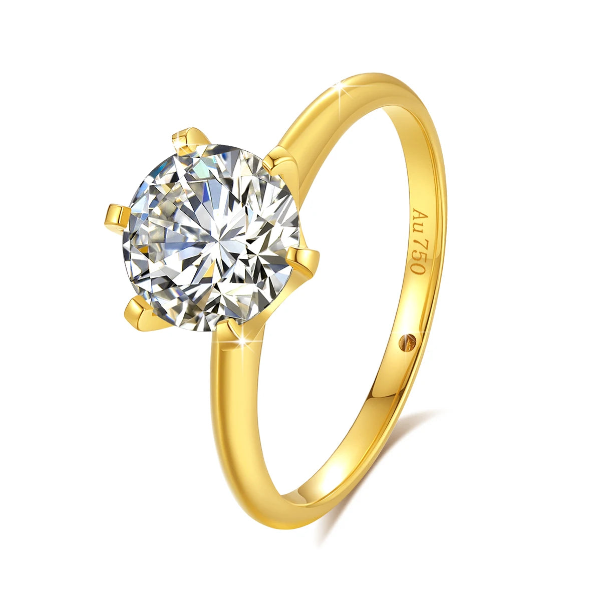 High Quality 100% Pure 18k Gold Ring