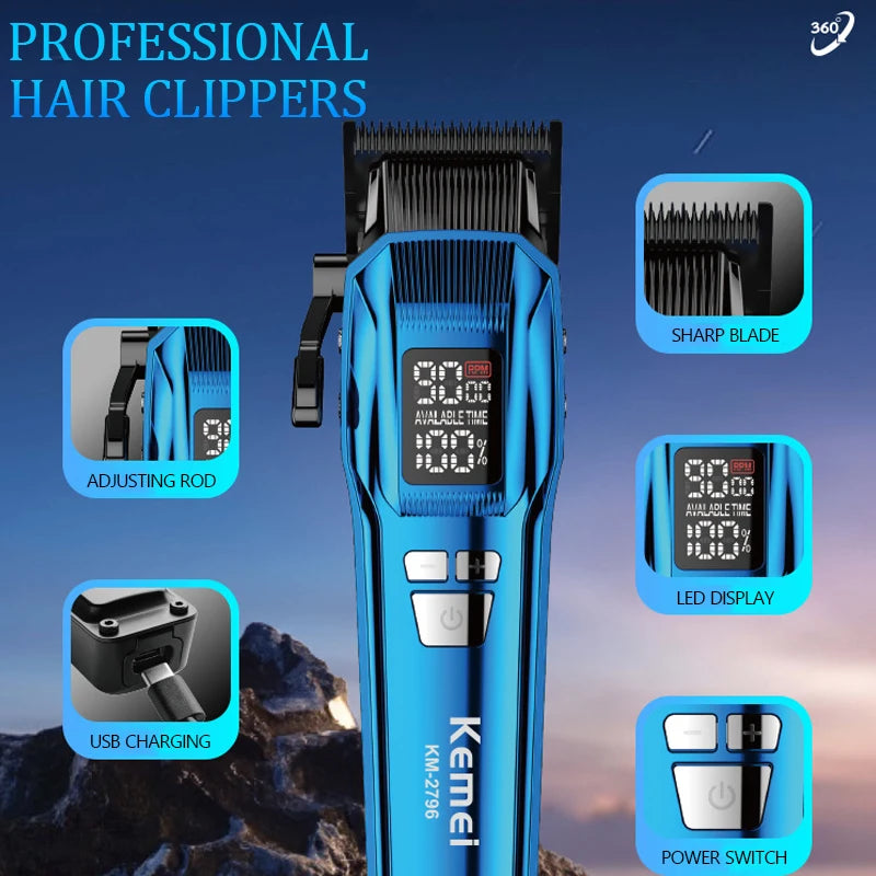 Cordless Barber Hair Trimmer