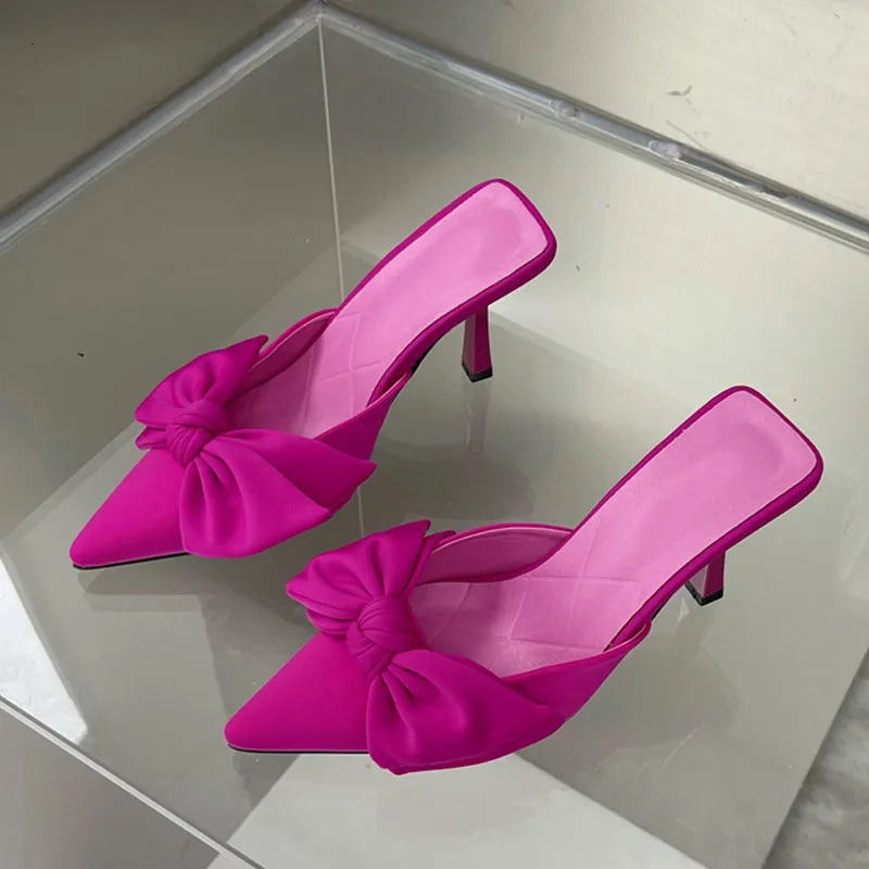 Elegant Pointed Toe Slippers