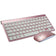 Pink Keyboard mouse