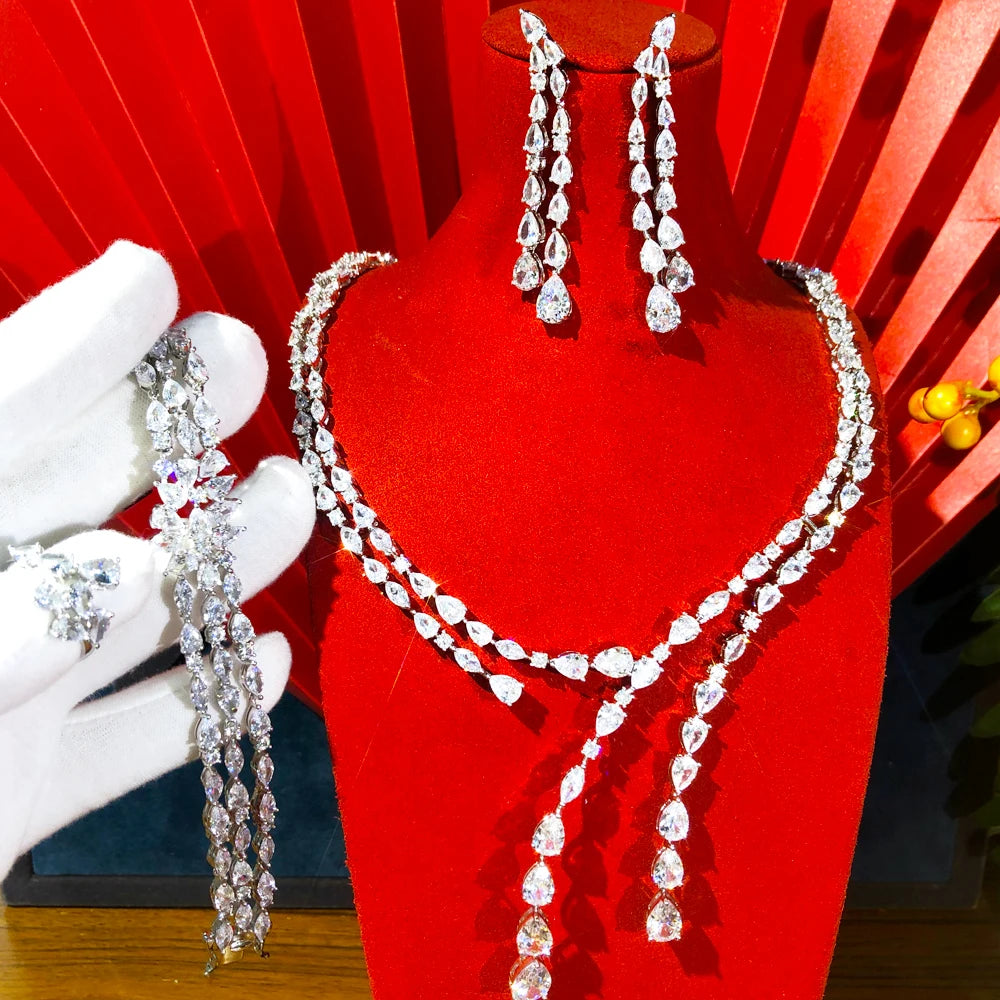 Luxury Boutique Bride Necklace Set