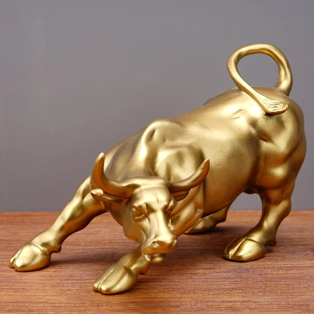 Bull Sculptures Statue Figurines