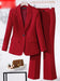 Red Pant Suits