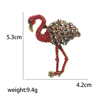 Trendy Flamingo Brooches