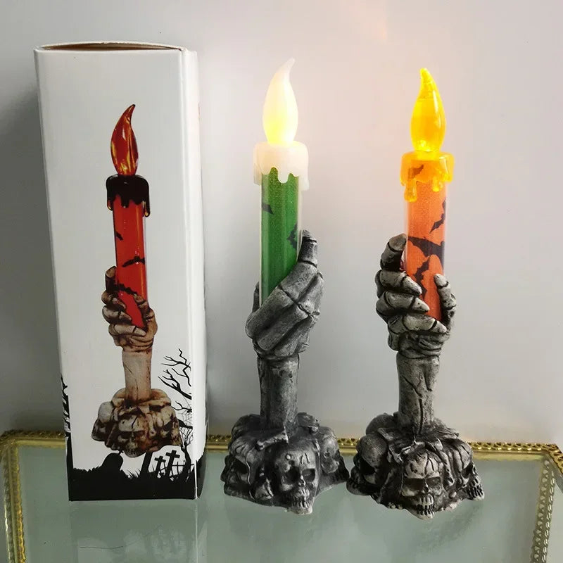 Halloween Decoration Lights Ghosts Party Candle