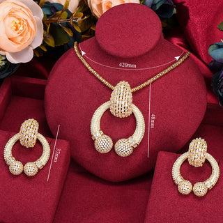 Arabic Wedding Party Jewelry Set