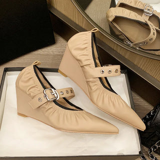 High Quality Genuine Leather Pumps