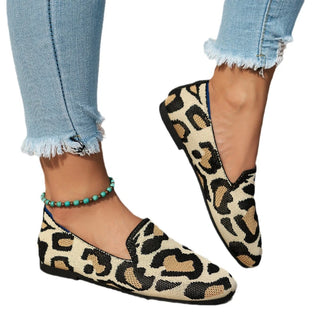 Leopard Print Comfortable Casual Shoes