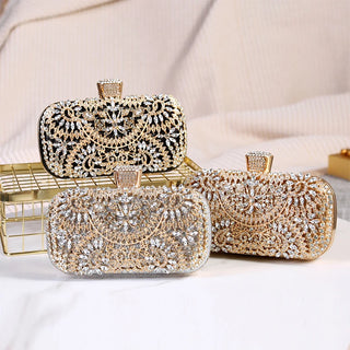 Crystal Bridal Cocktail Party Clutch Purse