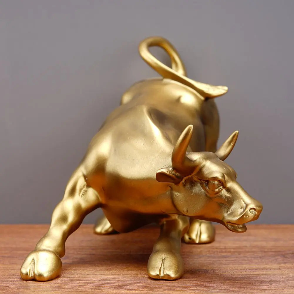 Bull Sculptures Statue Figurines