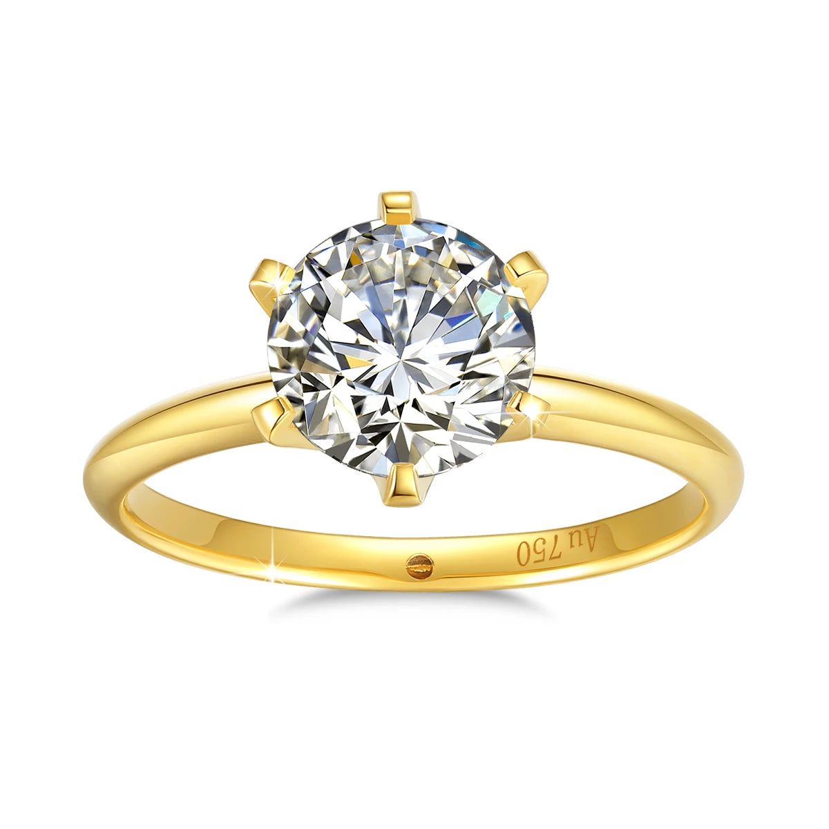 High Quality 100% Pure 18k Gold Ring