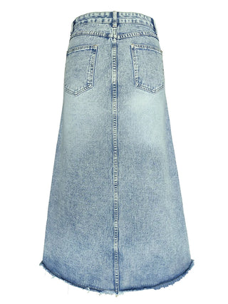 Vintage Blue Denim Skirt