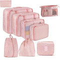 B 10 pcs Pink stripe