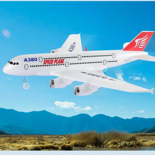 Remote Control Flying  Airbus Aircraft