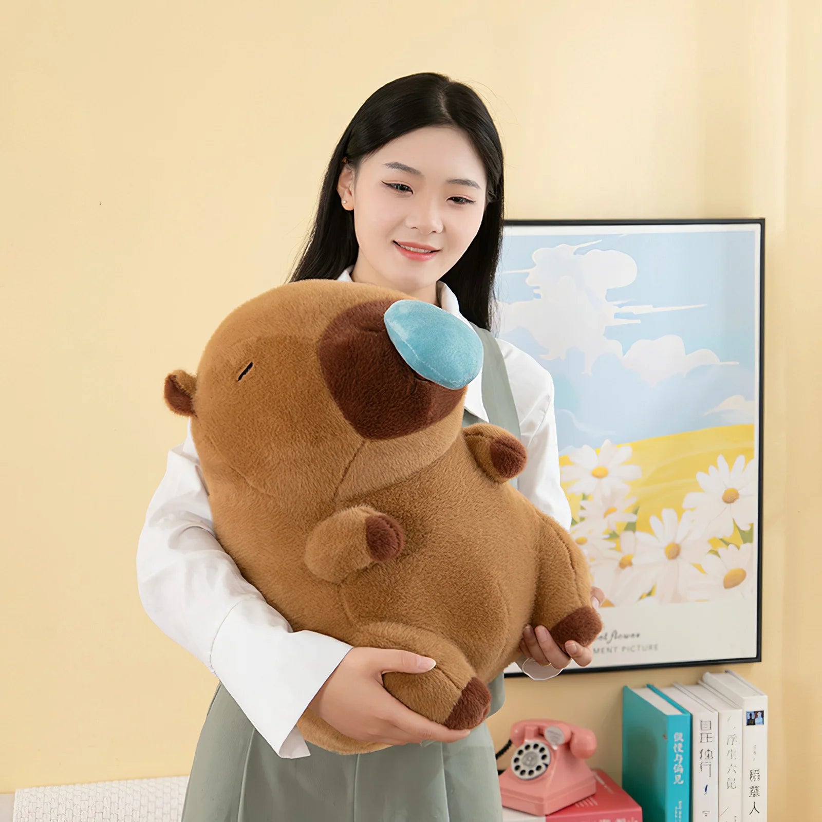 Cartoon Snot Capybara Plush Toy