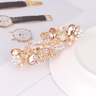 Rhinestone Butterfly Ponytail Hairpin