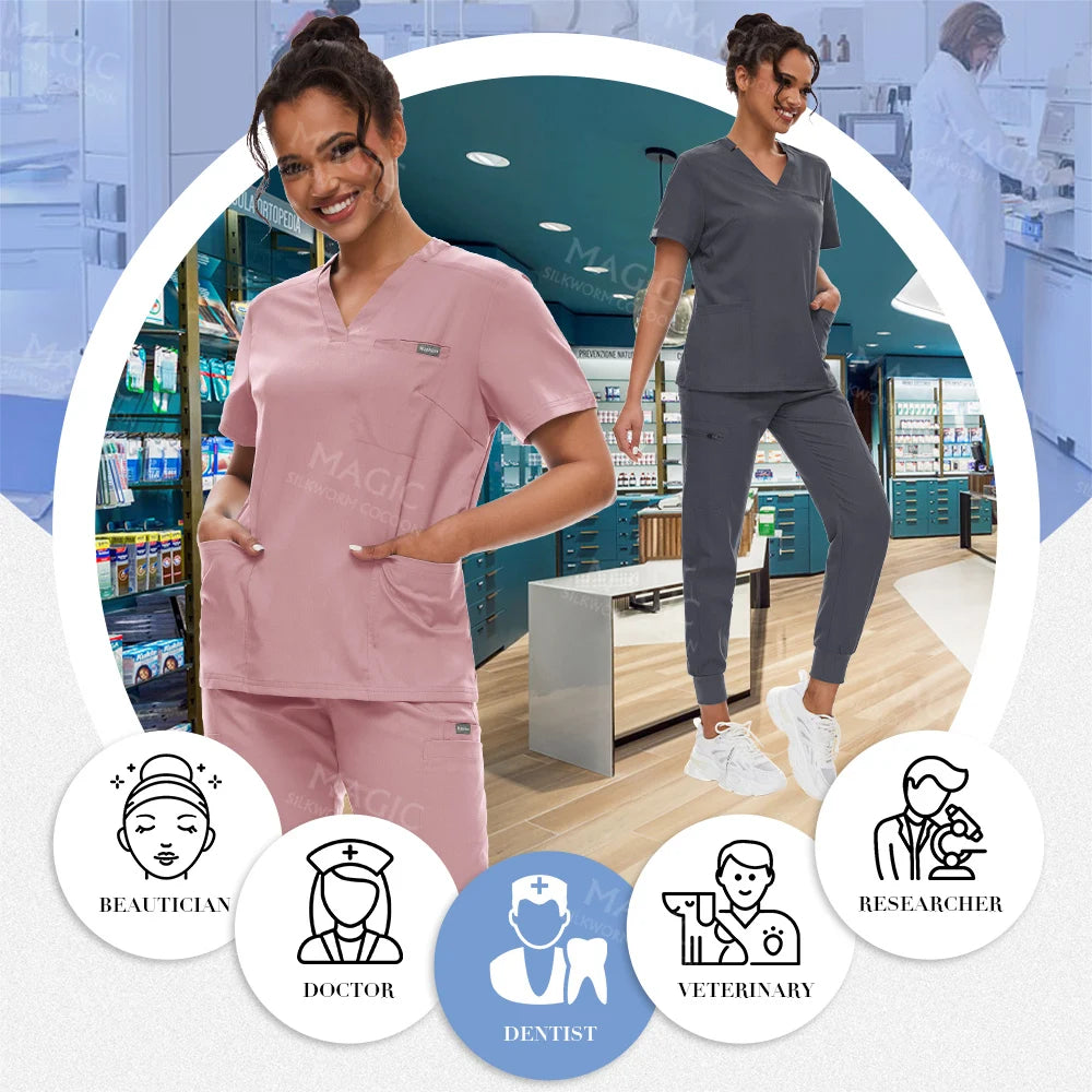 Medical Uniform Scrubs Sets