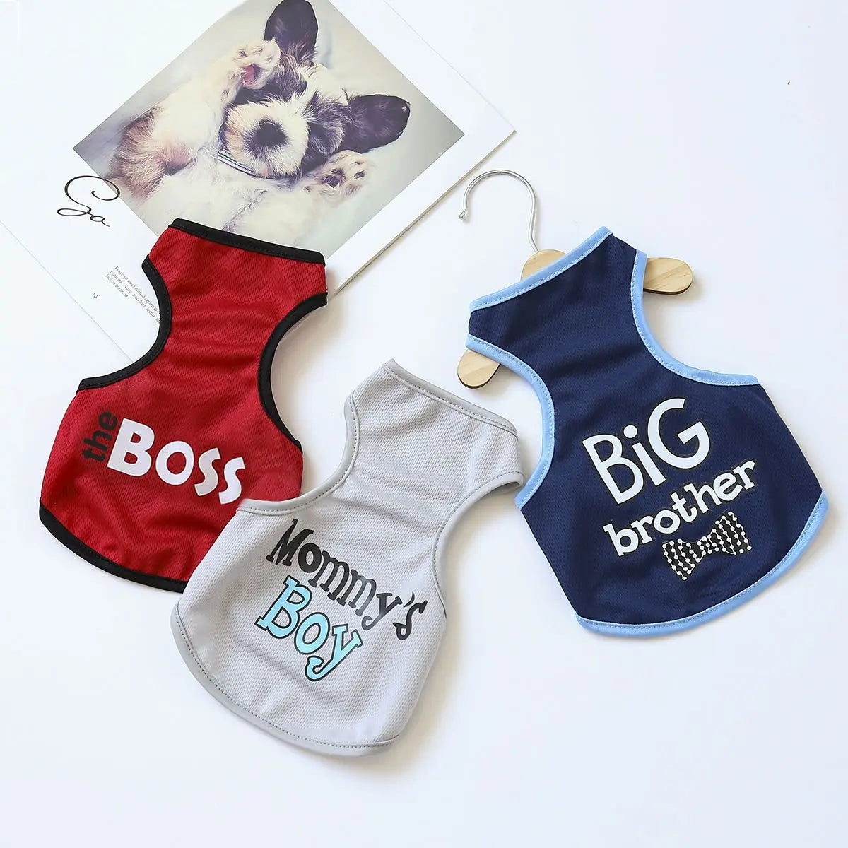 Thin Style Printed Pet Vest