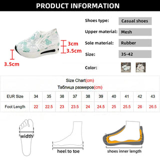 Breathable Mesh Embroidery Loafers Shoes