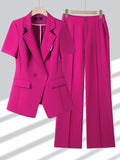 Pink Pant Suit