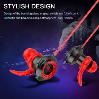 Gaming Earphones with Extension Microphone